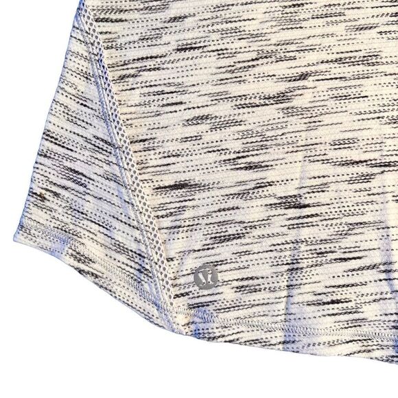 Lululemon gray marled tank with built in gray bra 6 - Picture 7 of 9